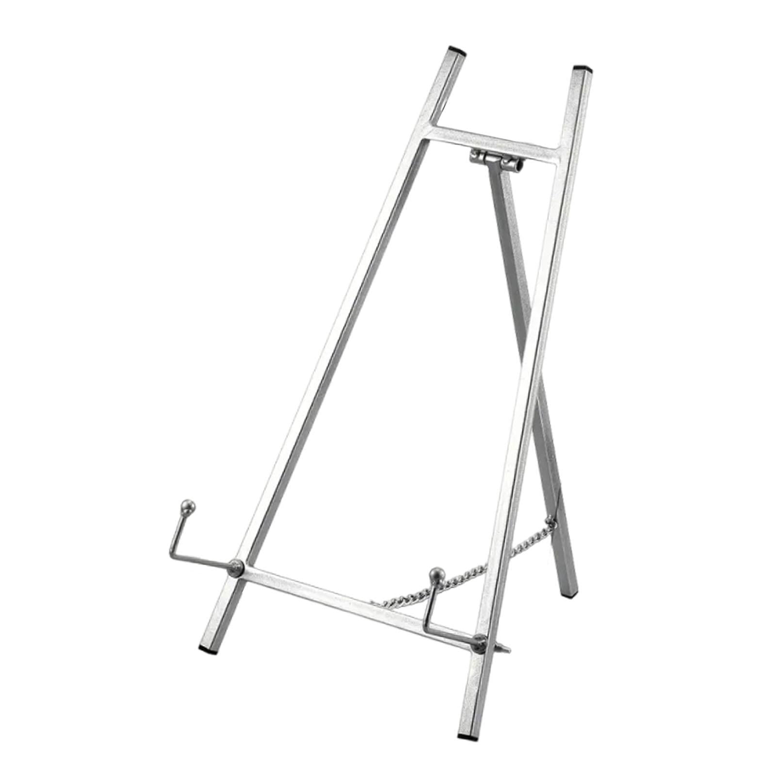 Bothyi - Caballete Para Letrero De Boda, Soporte Creativo Para Fotos, Para Fiestas, Exposiciones, Bodas, Color Plateado