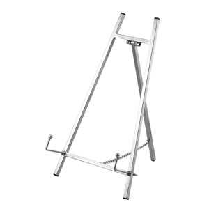 Bothyi - Caballete Para Letrero De Boda, Soporte Creativo Para Fotos, Para Fiestas, Exposiciones, Bodas, Color Plateado