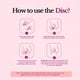 thumbnail image 4 of Disco menstrual Lumma cómodo y sustentable, transparente, mediano, 4 of 9