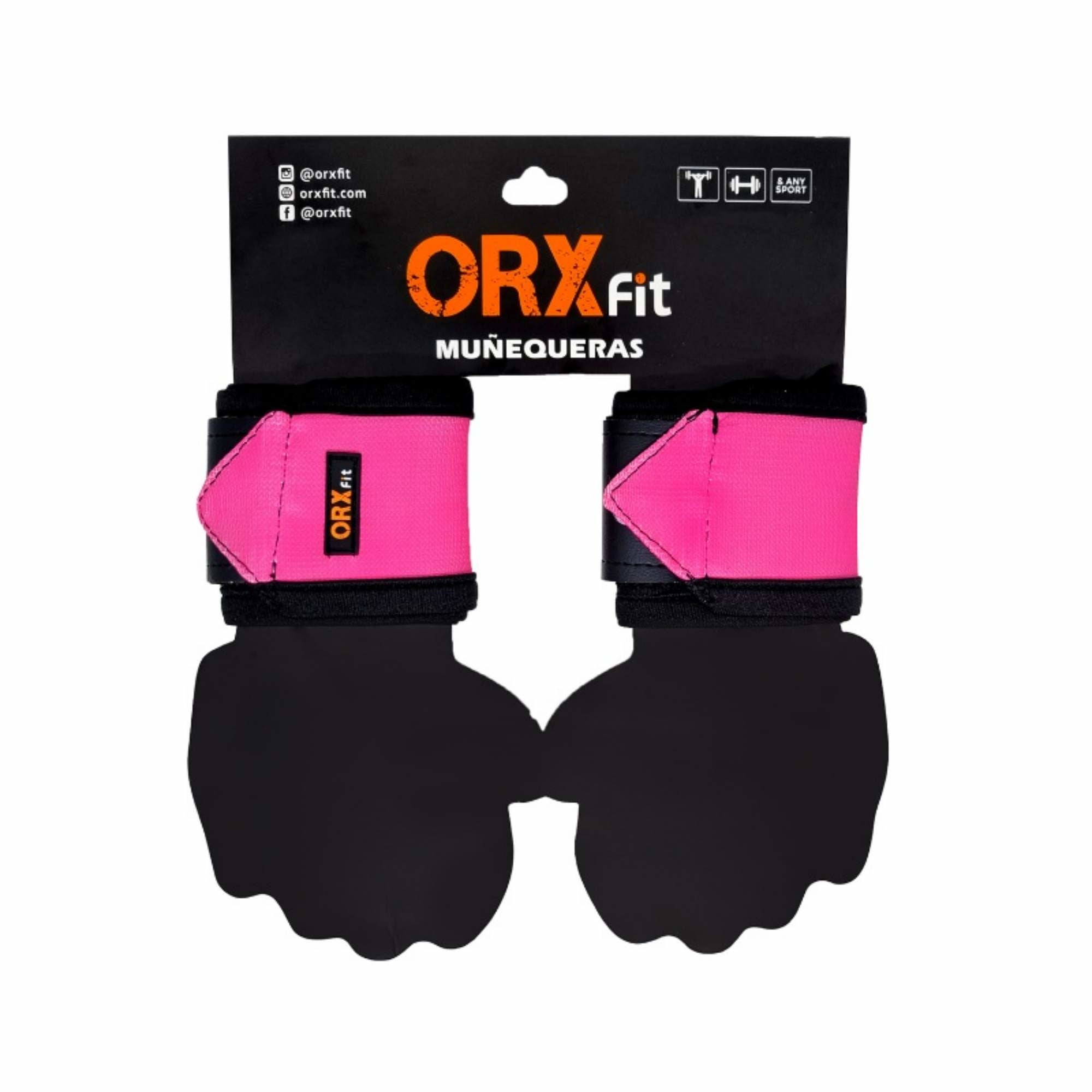 Orxfit - Muñequeras Rosado