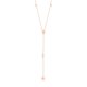 thumbnail image 1 of Collar ElegantConfetti Kennedy 18k Estrella Colgante 13CZ 10.2 cm, 1 of 10