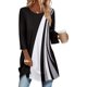 thumbnail image 1 of Blusa Túnica Zeagoo Manga Tres Cuartos Talla Grande, 1 of 3