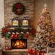 thumbnail image 2 of Chimenea Con Luces Y Musica Adorno Navideño De Pascua, 2 of 5
