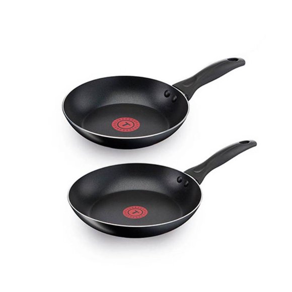 Juego de Sartenes 24-30 Cm Aluminio Easy Cook Negro 1 Piezas 2 Piezas