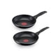 thumbnail image 1 of Juego de Sartenes 24-30 Cm Aluminio Easy Cook Negro 1 Piezas 2 Piezas, 1 of 3