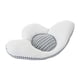 thumbnail image 1 of Almohada Lumbar 3D Altura Ajustable Gadgets Prácticos Cojín Trasero Desmontable Gris Blanco, 1 of 3