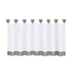 thumbnail image 3 of Personalizar Cafe Cortina de ventana Cortina de cocina Tier # 3 57x18 pulgadas, gris, 3 of 5