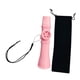 thumbnail image 3 of Flauta Kazoo, instrumento musical de regalo con cordón y bolsa de almacenamiento, armónica de juguete fácil de aprender para violinistas adultos amant Rosa, 3 of 5