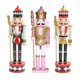 thumbnail image 1 of Estatua De Títeres De Cascanueces, 3 Uds., Figurita Tradicional, Estantería StyleL, 1 of 5