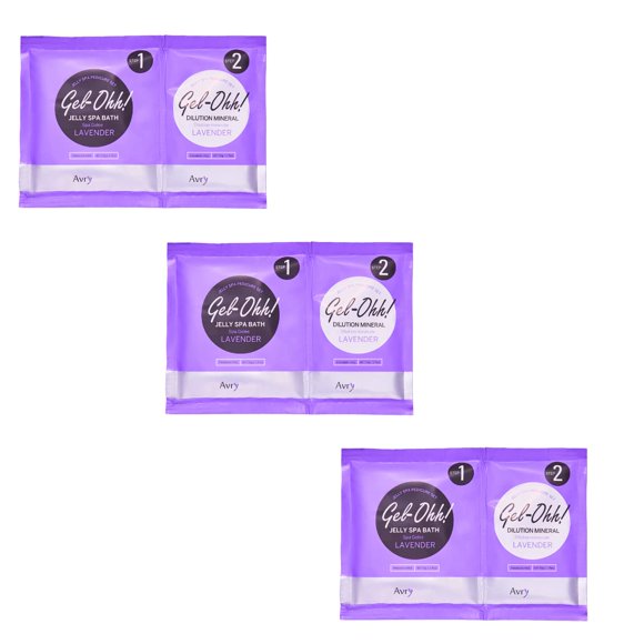 Aditivo de Baño AVRYBEAUTY Lavanda - Pack de 3