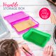 thumbnail image 3 of Caja de almacenamiento 4E's Novelty - Pack de 16 unidades multicolor transparente, 3 of 8