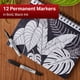 thumbnail image 5 of Rotulador Sharpie Brush Twin Permanent, negro, 12 unidades, 5 of 6