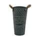 thumbnail image 1 of Macetero Balde Metalico Decorativo Vintage Desgastado Verd S, 1 of 9