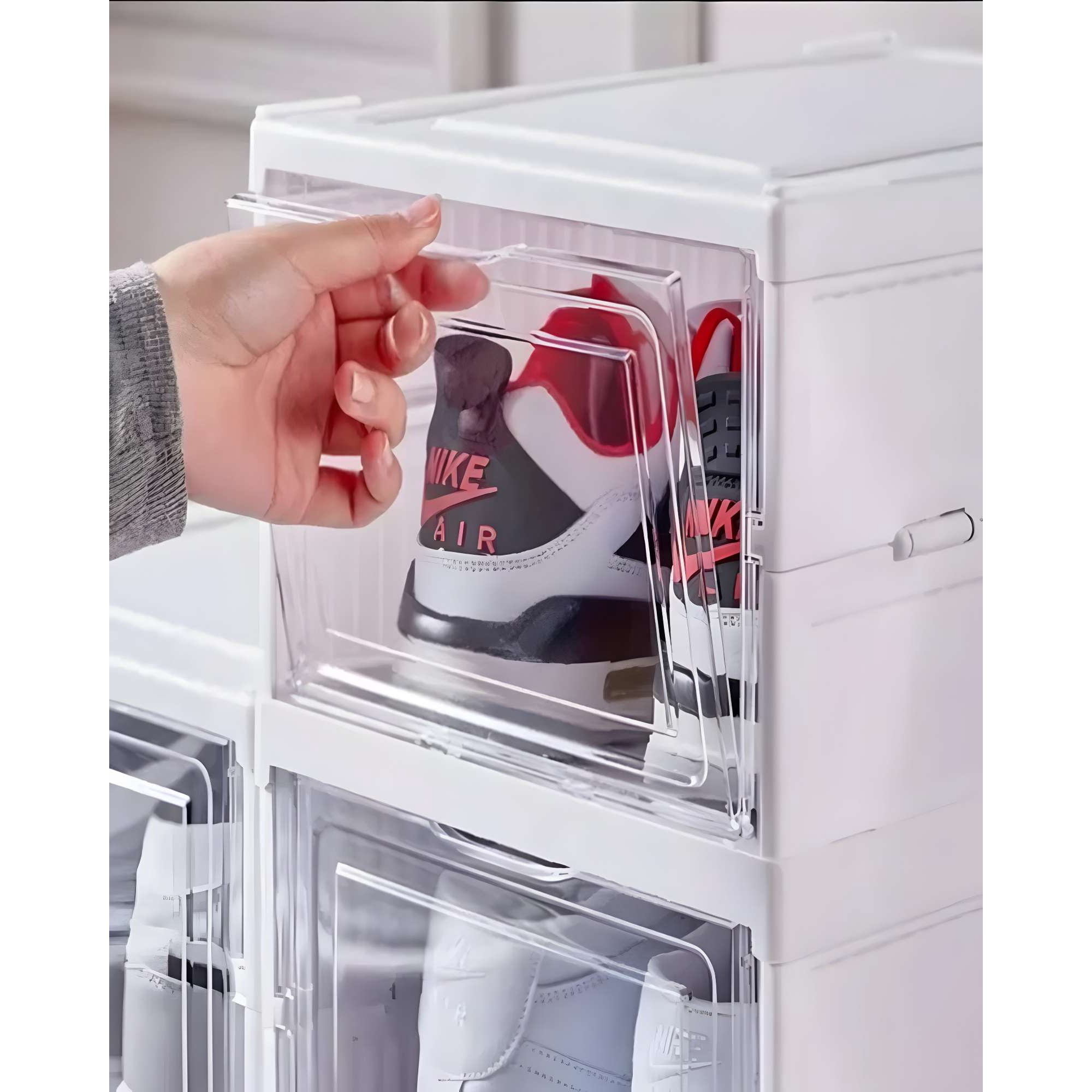 Genérico - Zapatero - Organizador Plegable De 6 Niveles