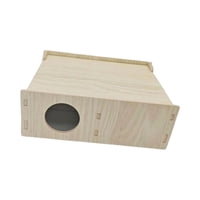 Magideal - Casa Para Hámster Con 4 Cámaras, Escondite Divertido, Túnel, Juguete De Exploración, Escondite Para Hámster Para Mascotas Pequeñas, Lemmings, Hámstere