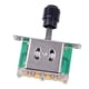 thumbnail image 4 of Interruptor Selector De Recogida De Guitarra De 3 Vías Para Piezas De Guitarra Eléctrica Negro, 4 of 5