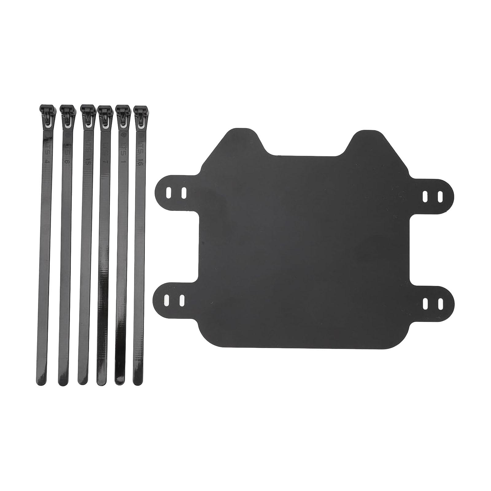 Magideal - Piezas De Placa De Matrícula Delantera De Motocicleta Prácticas, Convenientes, Resistentes, De Alto Rendimiento, Resistentes Al Desgaste, Reemplazo De