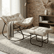 thumbnail image 1 of SILLA MECEDORA BOHO + REPOSAPIES, 1 of 7