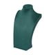 thumbnail image 1 of Exhibición de terciopelo para joyas colgantes - Organizador minimalista para cadenas y collares - Modelo de busto con soporte - Estantes versátiles - StyleB-34cm Verde oscuro, 1 of 5