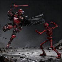 Chainnforces - Figuras De Acción Chain-Forces Medieval Skeleton Knight