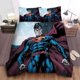thumbnail image 1 of Superman Dc Comics Character In The Sparkle Space Quilt Duvet Cover Set3-Piece Bedding Set, 1 of 5