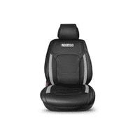 Genérico - Fundas Cubreasiento Sparco Universal Negro Poliéster 406-Sp