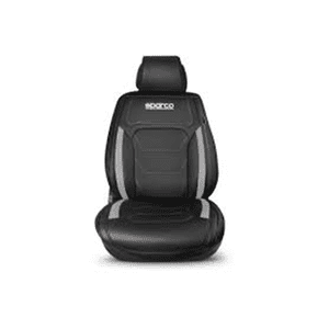 Genérico - Fundas Cubreasiento Sparco Universal Negro Poliéster 406-Sp