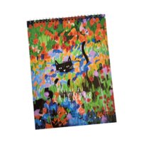 Bothyi - Calendario De Pared 2025 Calendario De Pared Práctico En Espiral Para Dormitorio De Hotel Restaurante Hierba Gato