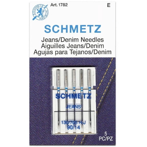 Schmetz - Aguja Para Coser Jeans Nr 90 Maquina Coser