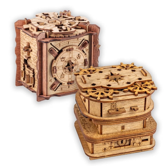 Caja de Rompecabezas iDventure Davy Jones 11 × 11 × 12 cm 3D