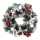 thumbnail image 1 of Guirnalda De Navidad Puerta De Entrada Guirnalda Regalos Decoración De Fiesta De Navidad Bolas Blancas, 1 of 5