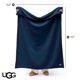 thumbnail image 3 of Manta UGG 127 cm x 178 cm Azul Oscuro de Forro Polar, 3 of 9