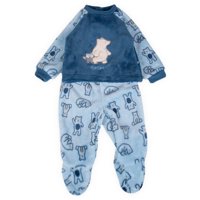 Pijama Bebé Niño Azul Pillin