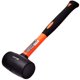 thumbnail image 1 of 16oz 450g Black Rubber Mallet Hammer, 1 of 2