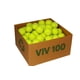 thumbnail image 1 of Pelotas de tenis VIV, paquete de 100, presurizadas, duraderas, 64 mm, 1 of 7
