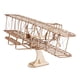 thumbnail image 3 of Modelo De Avión De Madera, Colección De Decoraciones Navideñas, Juguetes De Tallo, 3 of 3