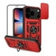 thumbnail image 2 of Carcasa Para iPhone 17 Anti Golpes Anillo Rojo + Mica, 2 of 7