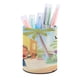 thumbnail image 1 of Sr. Magoo-theme Cylinder Pen Holder Pencil Organizer with Flannel Lining PVC Leather Material Cardboard Base for study work 10*8CM, 1 of 6