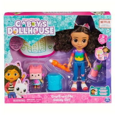 Spinmaster - Muñeca Gabby "craft A Riffic" - Gabby's Dollhouse