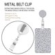 thumbnail image 4 of Porta Credencial Retráctil BLOCIT Gris Leopardo con Clip, 4 of 6