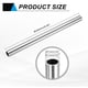 thumbnail image 2 of Tubo de acero inoxidable 304, 17mm DI 21mm DE 250mm de longitud Tubo de metal recto, 2 of 6