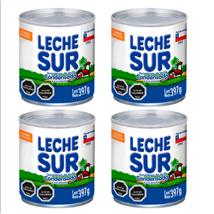 Sucedáneo De Leche Condensada Leche Sur® Lata 397G Pack X4