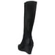 thumbnail image 4 of Bota Chalada Mujer Wedge-40 Negro Casual, 4 of 6