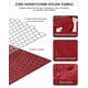thumbnail image 3 of Bolsa de viaje Gonex de 100 litros con compartimento para zapatos, repelente al agua, color rojo, 3 of 9