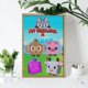 thumbnail image 4 of Pet Simulator Kits de Pintura de Diamantes para Adultos 5D DIY Diamond Art Kits Full Drill Diamond Dots para Regalo Decoración de Pared y Relajación Artes de Gemas 20*30cm, 4 of 6