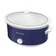 thumbnail image 5 of Olla de cocción lenta West Bend 6 L azul marino, 330 W, apta para lavavajillas, 5 of 8