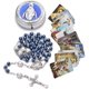 thumbnail image 1 of Collar de rosarios SZQCZB con cruz católica con crucifijo para mujer, 1 of 6