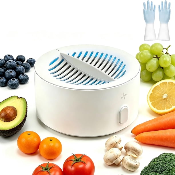 Purificador frutas verduras mejorado titanio electrólisis limpiador productos