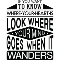 Rienda Libre Graphics - Decomural Where Your Heart Is Love Ws-46219