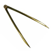 Ioensy - Divisor Recto De Carta Náutica, 17 Cm, 20 Cm De Largo, Sin Óxido, Para Artistas, Arquitectos, 170 Mm